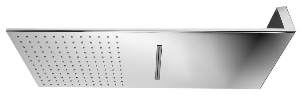 ALFI brand RAIN10SW-PC Polished 10" Wall-Mounted Waterfall Rain Shower Head