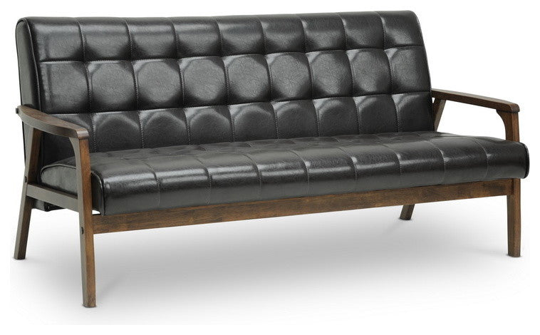 Mid-Century Masterpieces Sofa, Brown