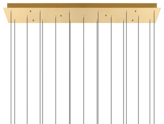 Greta Integrated LED Brass Chandelier