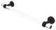 Pacific Beach 36" Towel Bar with Groovy Accents, Antique Bronze