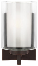 Elmwood Park 1-Light Wall / Bath Sconce, Bronze