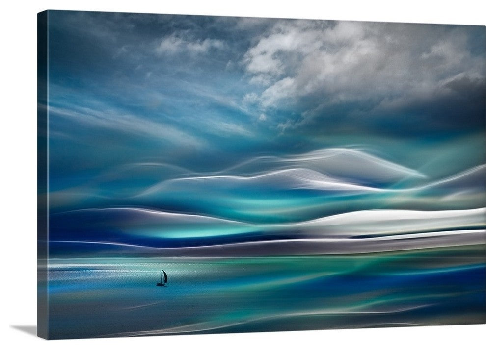 "Sailing" Wrapped Canvas Art Print, 24"x16"x1.5"
