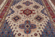 8' 0" X 10' 0" Super Kazak Hand Knotted Rug Q4441