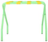 Pamaleta Luggage Stand, Yellow on Mint