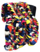 Plutus Purple Yellow Black Amazonian Bird Faux Fur Luxury Throw Blanket, 96"x110"