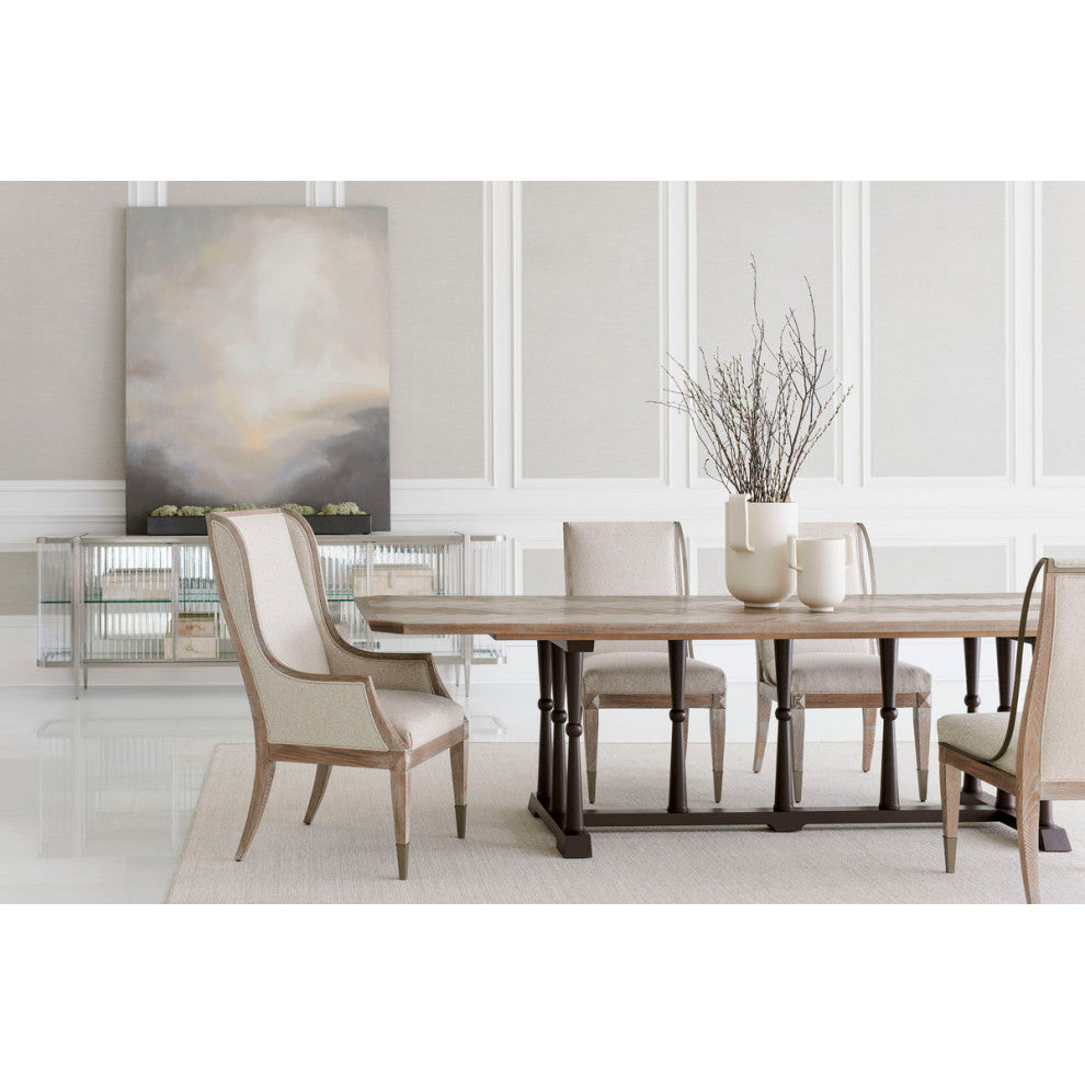 Highback Ash Modern Dining Armchair