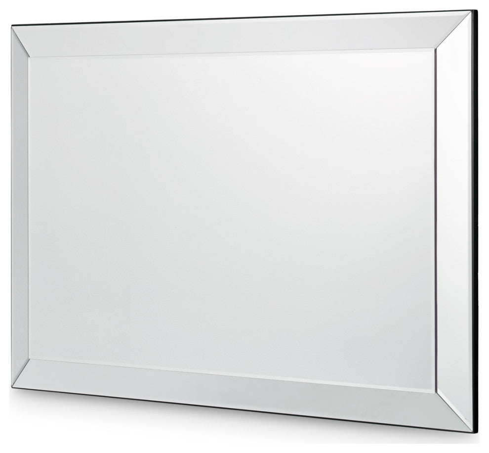 Carmela Wall Mirror Glossy Charcoal Sand