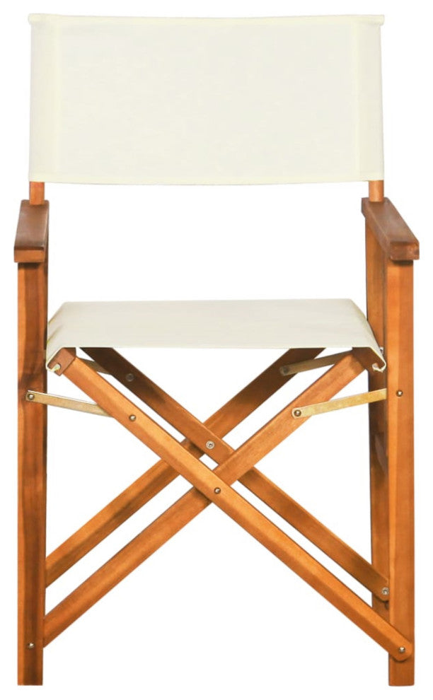 Vidaxl Director's Chair Solid Acacia Wood