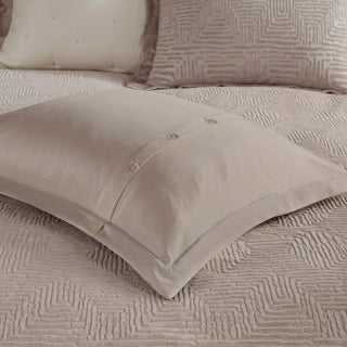 Madison Park Signature Pescal Oversized Velvet Comforter Set