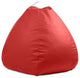 Jaxx Gumdrop Commercial Grade Bean Bag, Large - Premium Vinyl - Red