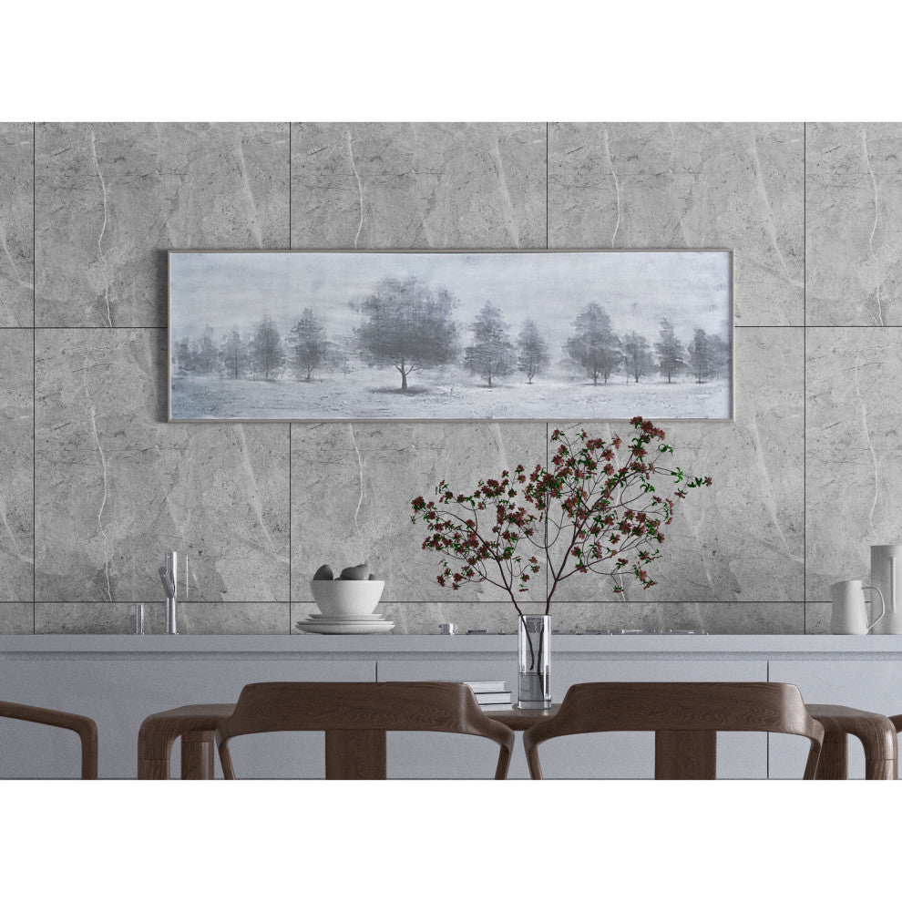 Trees at Dusk Canvas Art