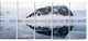 Snowcap Hill in Antarctica, Seashore Canvas Art Print, 60"x28", 5 Panels