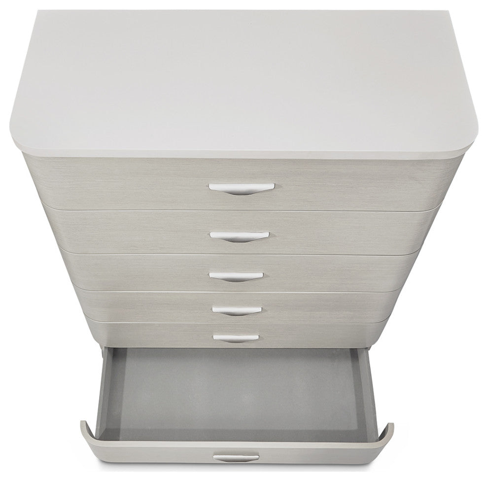 Eclipse 6-Drawer Chest - Moonlight Gray