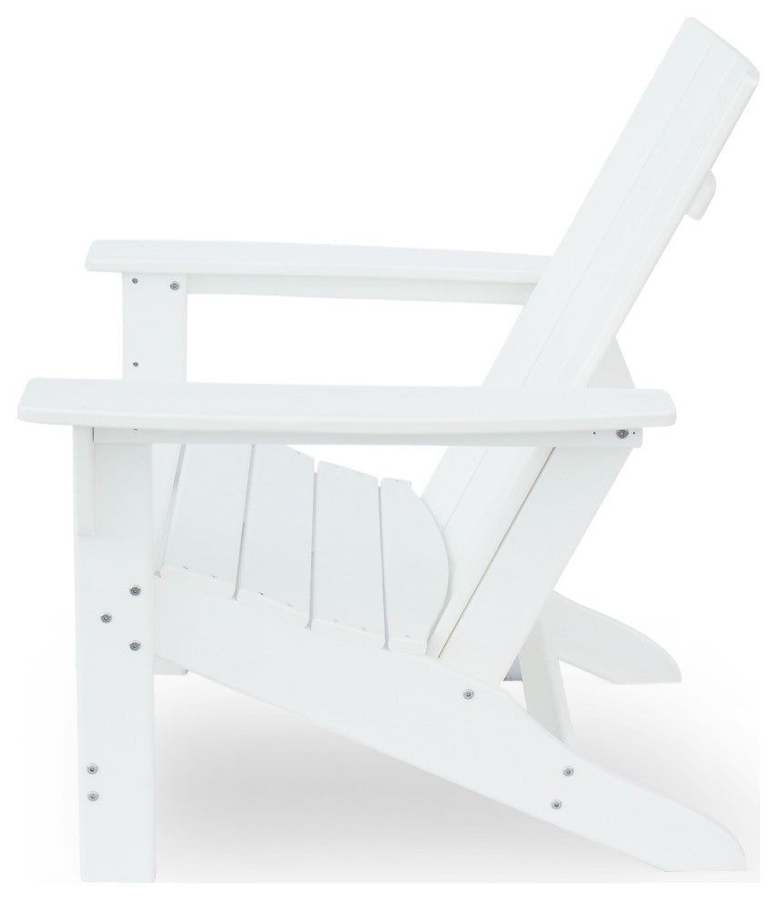 Panagiota Outdoor Resin Adirondack Chair