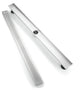 Stainless Steel Rectangular Linear Shower Floor Drain, Brushed Nickel, 36"
