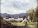 Jean-Baptiste-Camille Corot Village at the Foot of a Hill Wall Decal