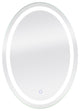 Dyconn Faucet Edison Tri-Color Oval Round Wall Mounted Backlit LED Mirror