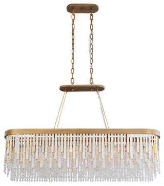 Lafayette 6-Lt Linear Pendant - Havana Gold