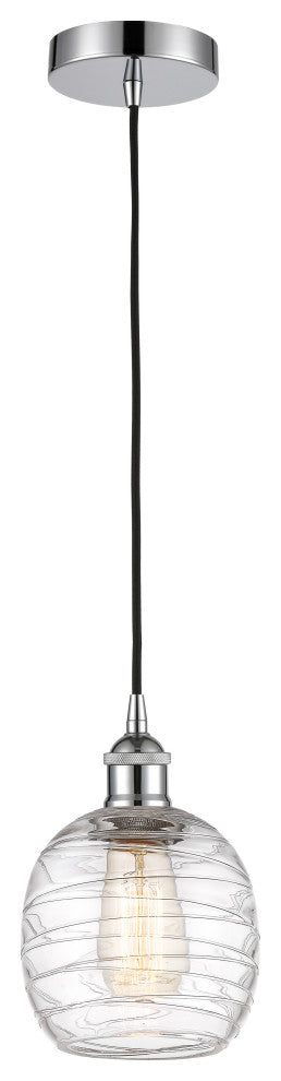 Innovations 616-1P-PC-G1013 1-Light Mini Pendant, Polished Chrome