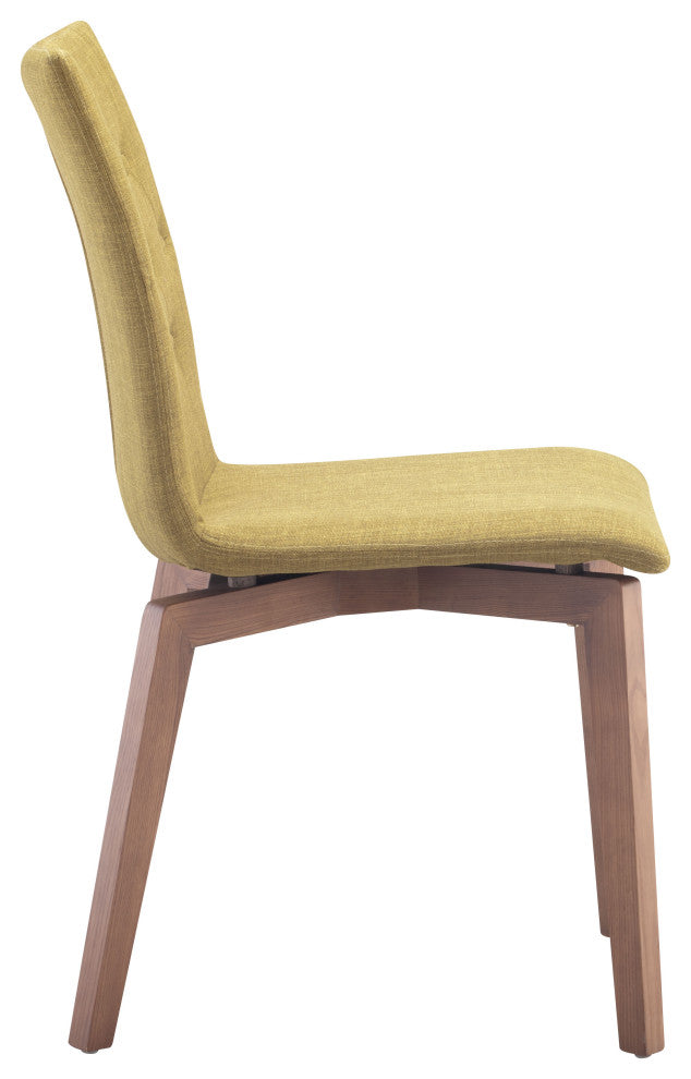 Orebro Dining Chair, Set of 2 Pea Green