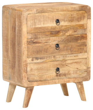 vidaXL Sideboard Buffet Cabinet with Storage for Kitchen Rough Mango Wood