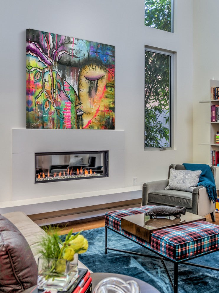 Marmont Hill, "Buddhist" by Sloane Kady Painting on Wrapped Canvas, 24x24