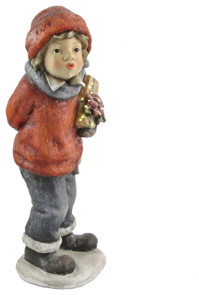 First Kiss Standing Christmas Tushkas With Gifts, Set of 2