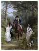"The Meeting in the Forest, 1903" Digital Paper Print by Heywood Hardy, 20"x26"