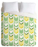 Deny Designs Heather Dutton Right Direction Lemon Lime Duvet Cover - Lightweight