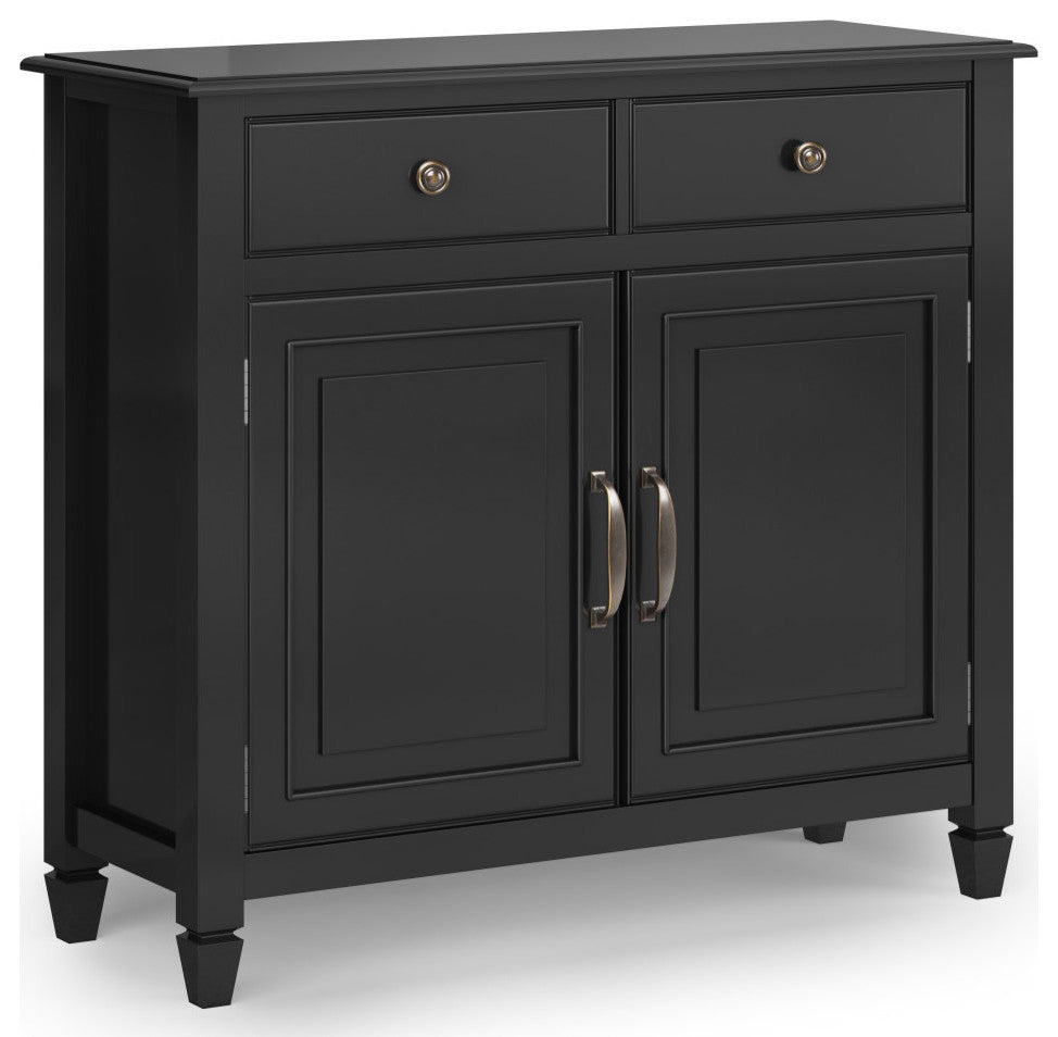 Connaught Entryway Storage Cabinet, Black