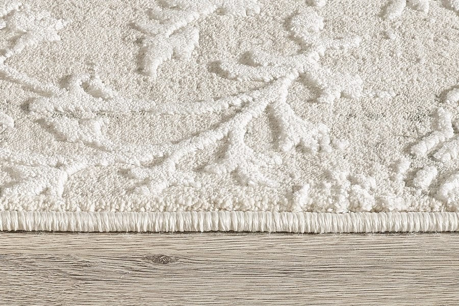 Quartz Rug, Ivory/Beige, 5'3"X7'7"