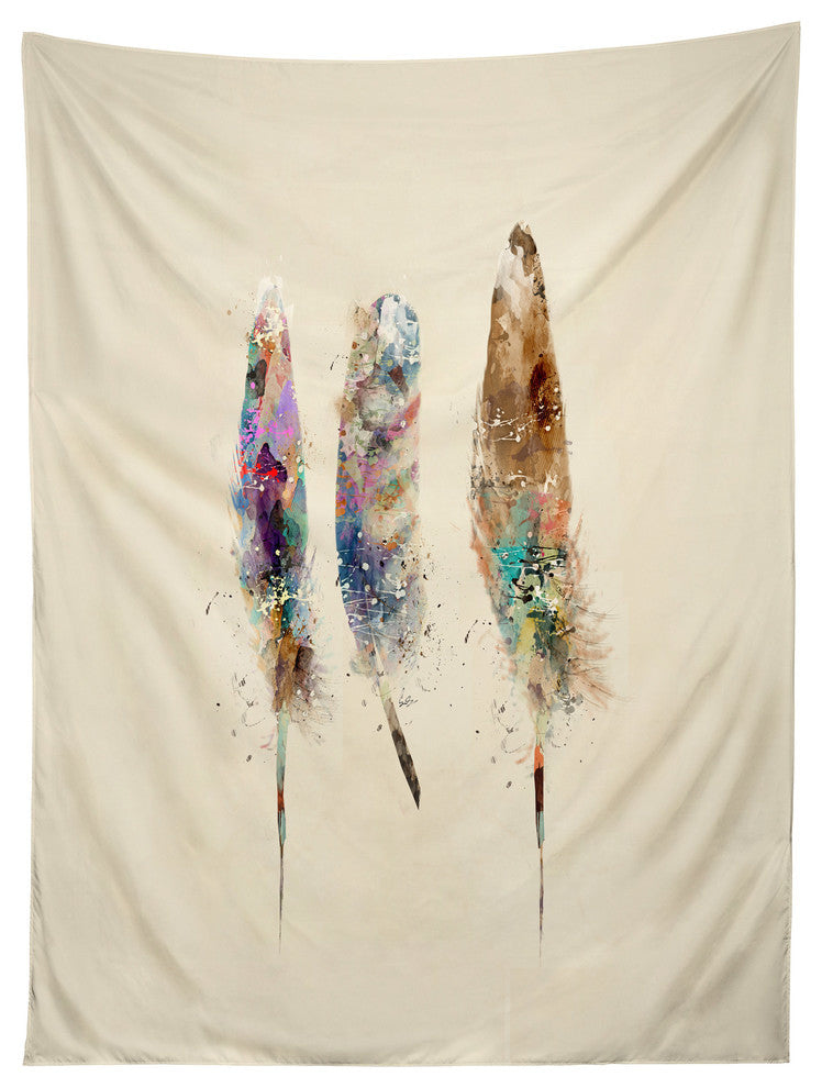 Deny Designs Brian Buckley Free Feathers Tapestry