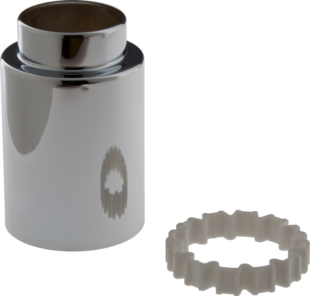 Delta Trim Sleeve With Spacer, Polished Chrome