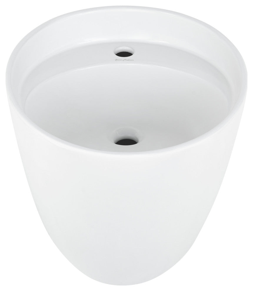 Calice 18" Wall-Mount Bathroom Sink