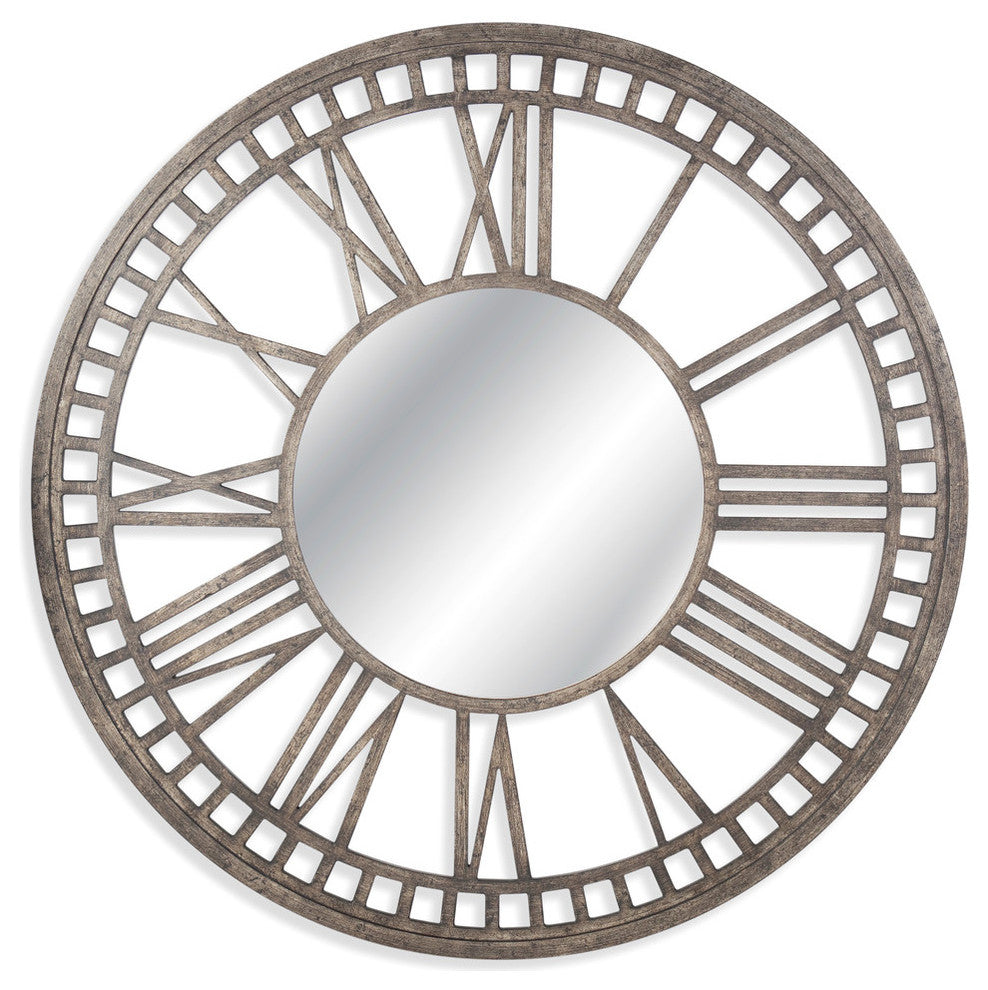 Elgar Wall Mirror - Distressed Bronze