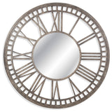 Elgar Wall Mirror - Distressed Bronze