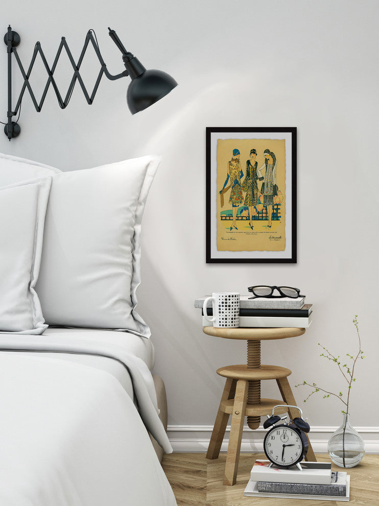 "Fashion Explosion" Framed Painting Print, 16"x24"