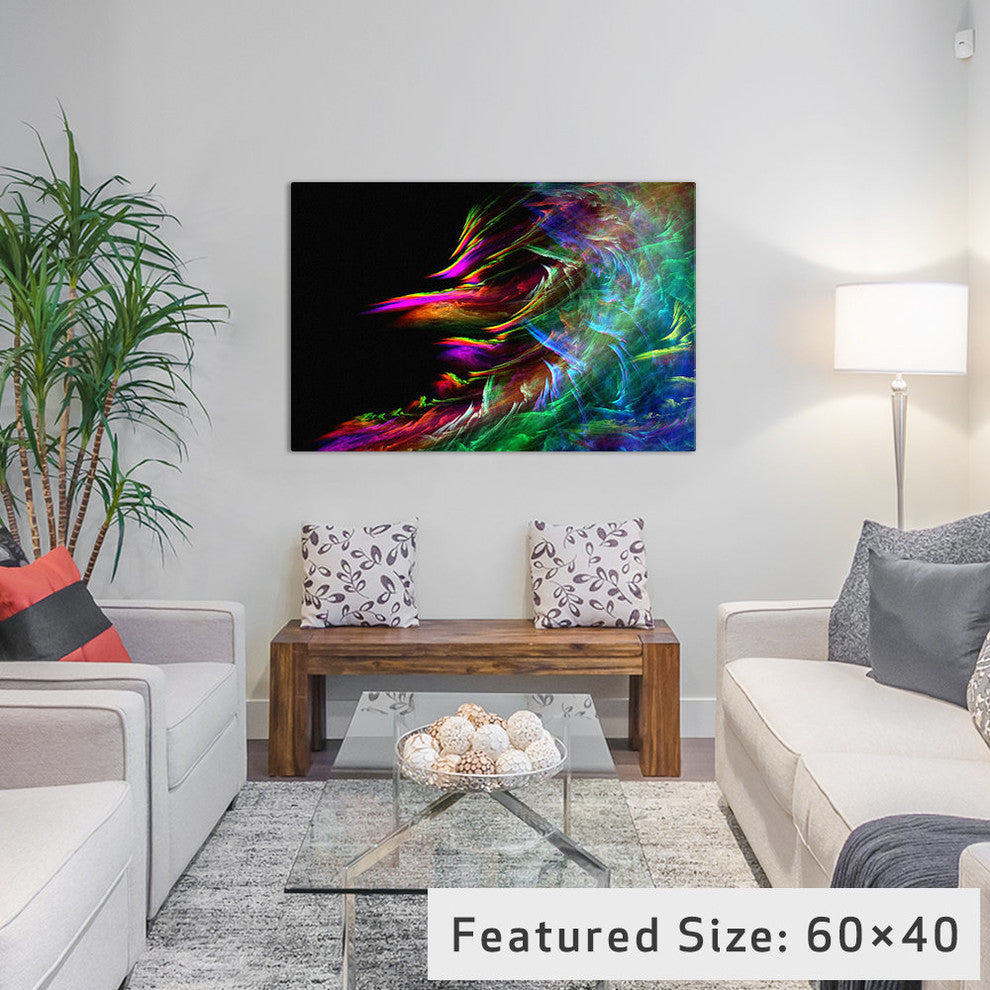"Fire Waive" by iCanvas, 40x26x1.5"