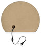 ACME Alma Accent Mirror, White Finish