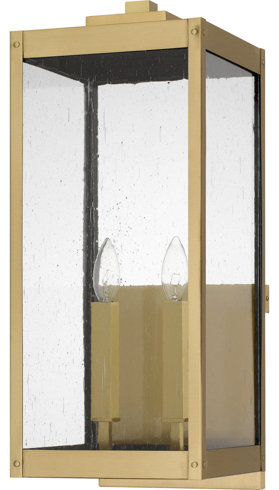 Quoizel WVR8409 Westover 2 Light 23" Tall Wall Sconce - Antique Brass