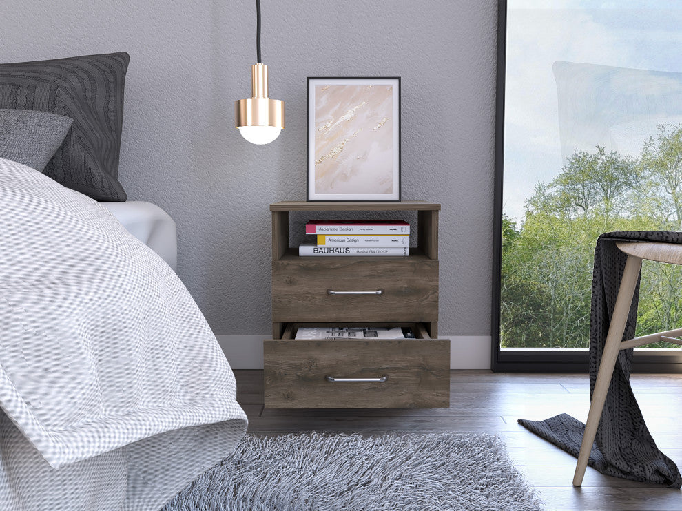 Oklahoma Night Stand, Dark Brown