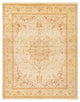 Angelina, One-of-a-Kind Hand-Knotted Area Rug Ivory, 8'2"x10'4"