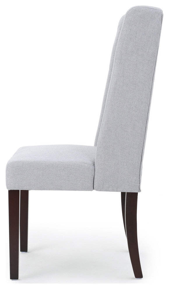 GDF Studio Cline Contemporary Fabric Wingback Dining Chair, Set of 2