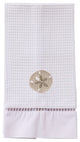 Waffle Weave Guest Towel, Sand Dollar, Beige