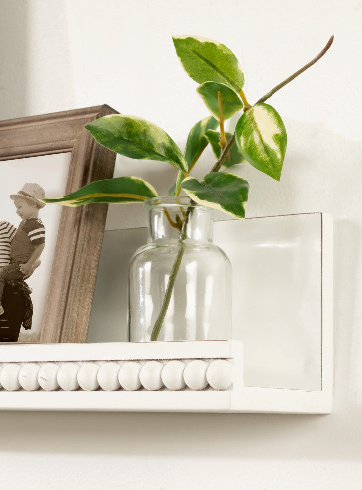Strahm Decorative Shelf, White, 36"