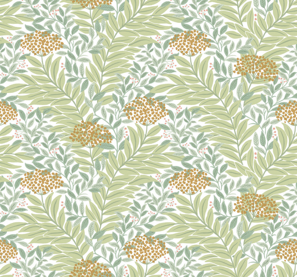 Highgrove White Wallpaper