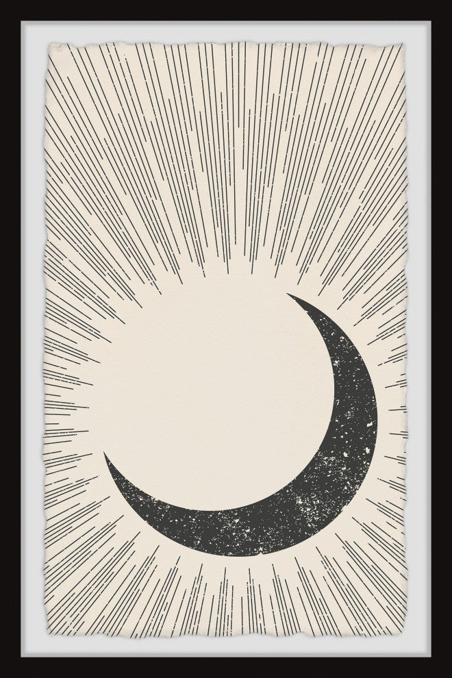 "Moonlight Shine" Framed Painting Print, 24x36