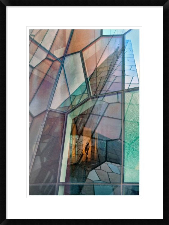 "Colour Mosaic" Framed Digital Print by Jure Kravanja, 22x30"