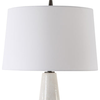Uttermost Loire Ivory Glaze Table Lamp