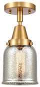 Innovations Lighting 447-1C-SG-G58-LED Small Bell 1 Light 5" Flush Mount